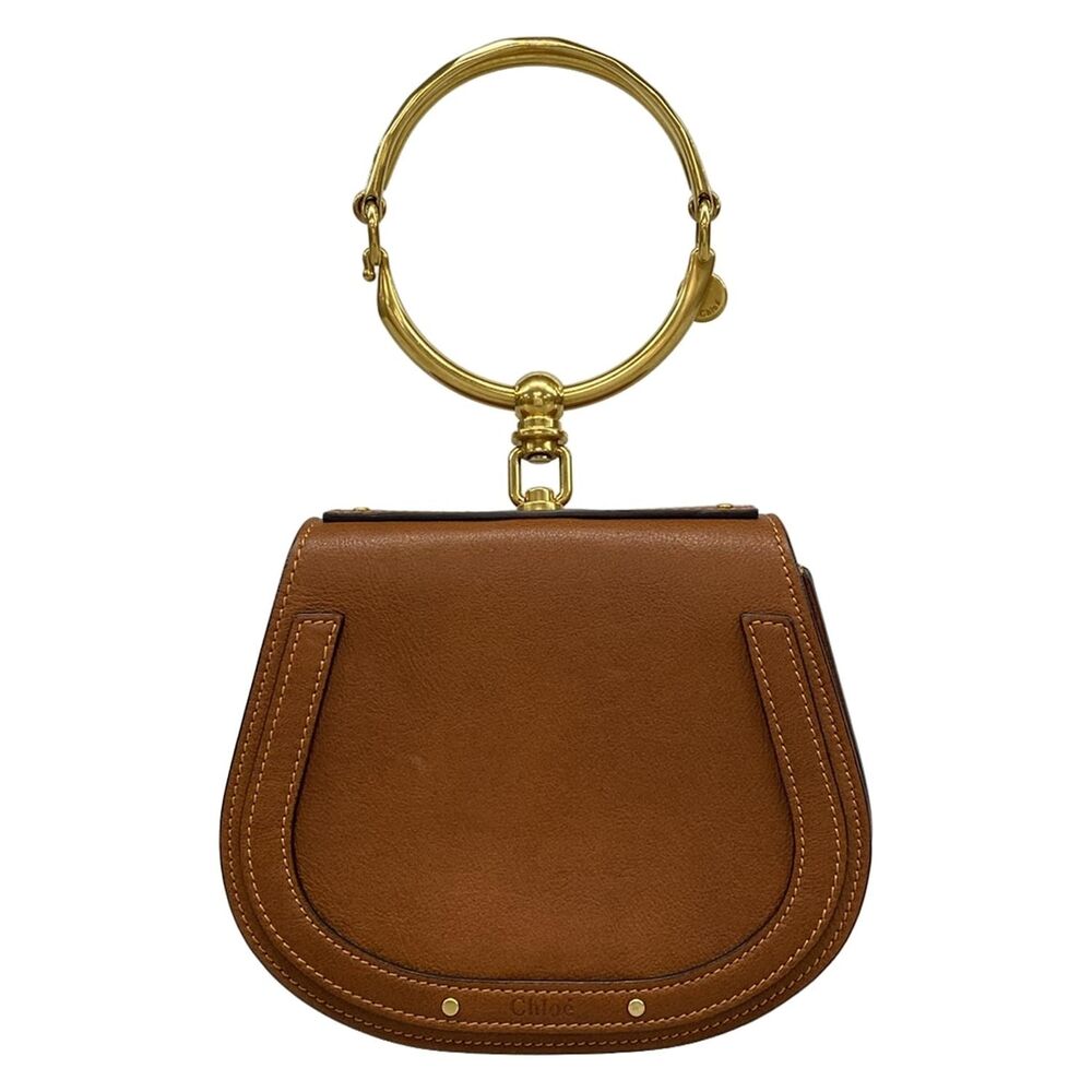 Chloé Nile Handbag Leather Suede